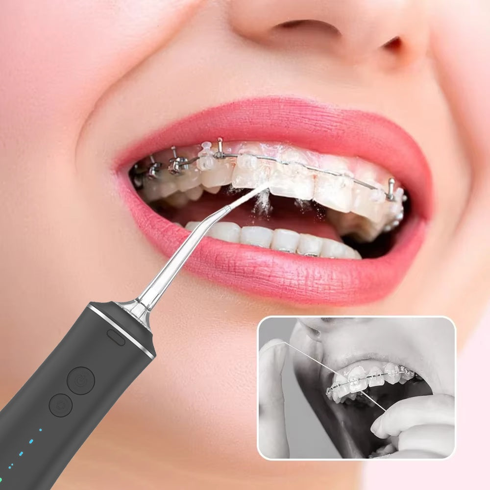 Wasserflosser – Reinigt die Zähne“ ✅