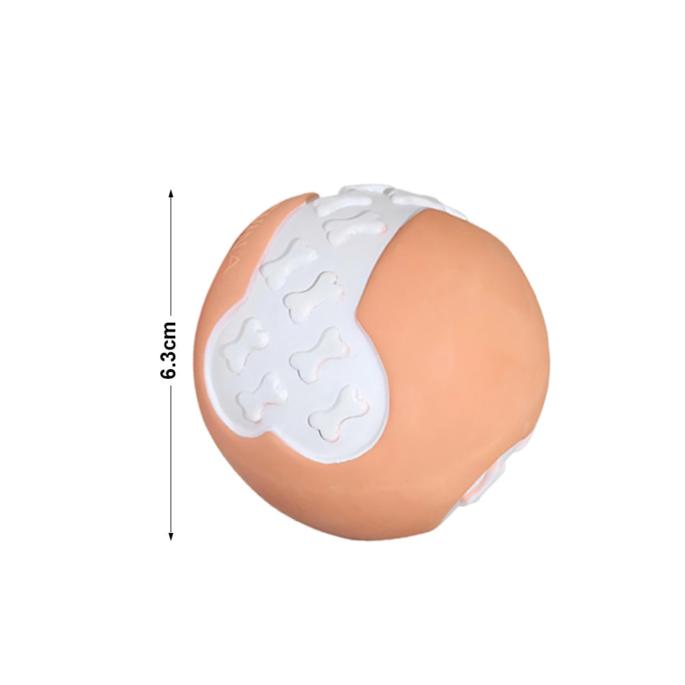 Zanivo Hundespielzeug-Bälle aus Gummi – 12 Stück, robust & zahnreinigend ✅