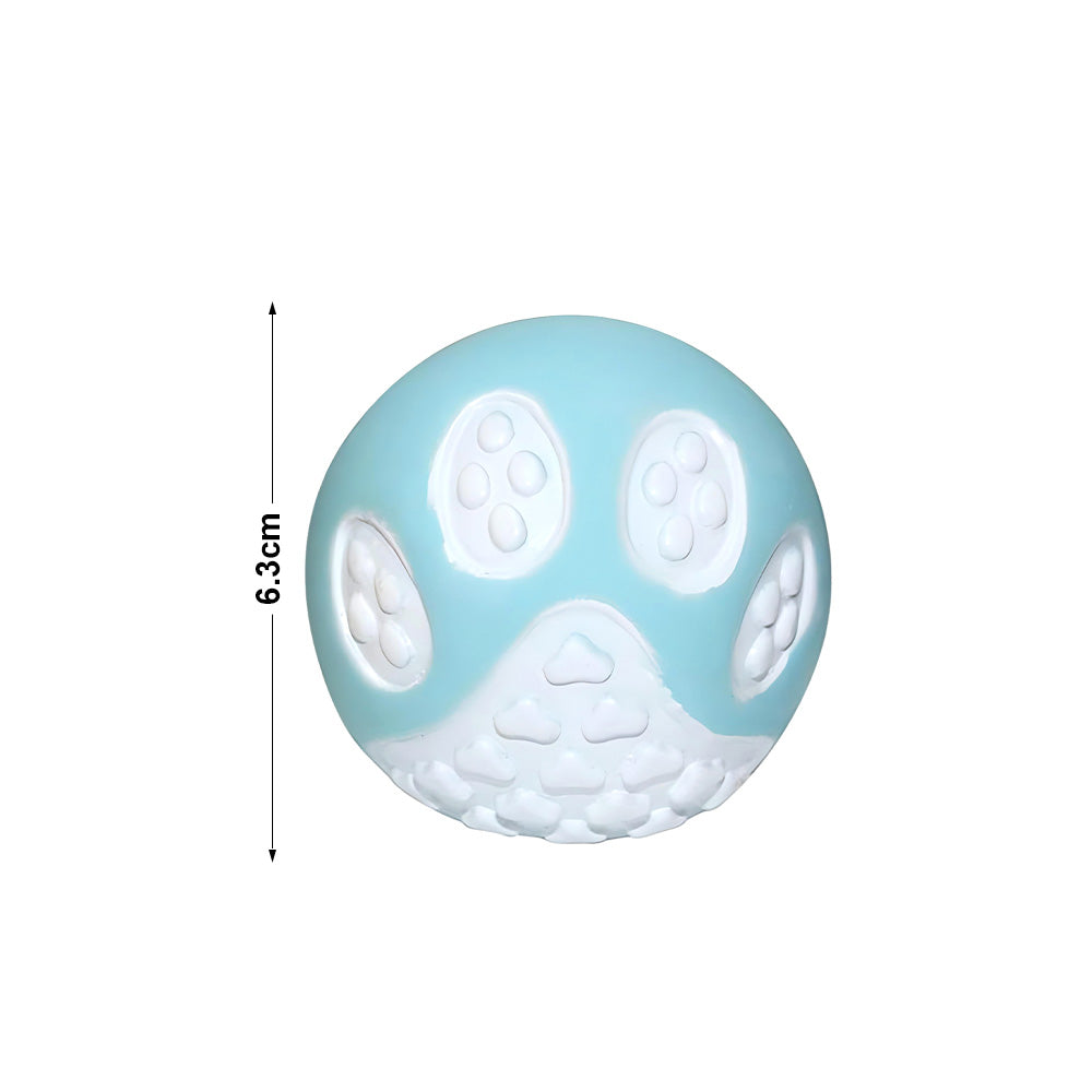 Zanivo Hundespielzeug-Bälle aus Gummi – 12 Stück, robust & zahnreinigend